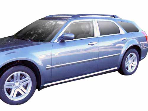 QAA Stainless 14-Pc Window Trim Kit 05-08 Dodge Magnum